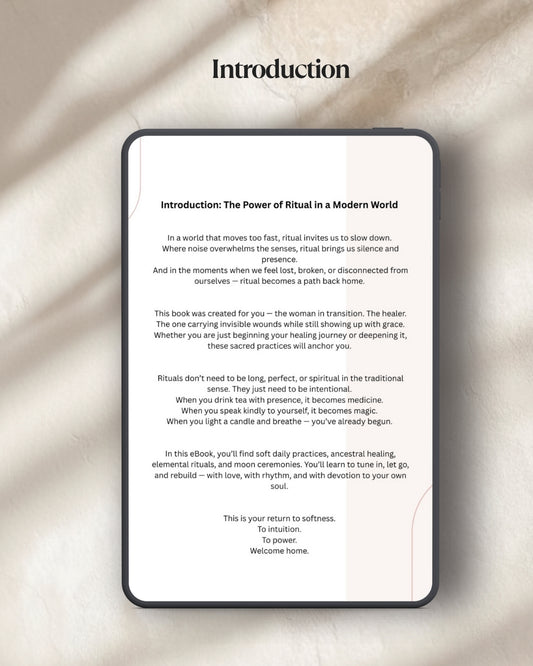 Sacred Healing Rituals - Heal Deeply, Rise Fully, Live Softly